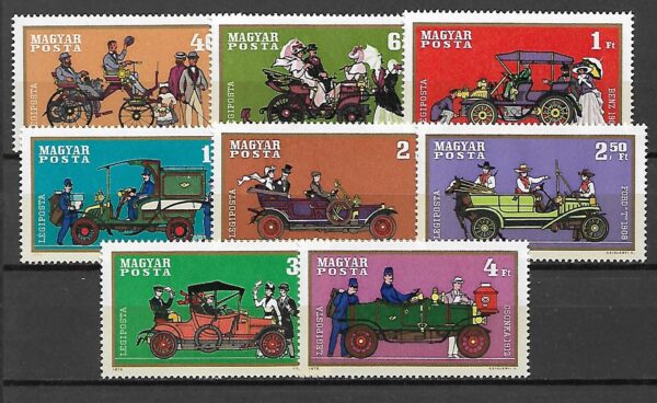 ZABYTKOWE AUTA WĘGRY MI.2564-2571**