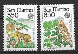 EUROPA CEPT SAN MARINO MI.1339-1340**