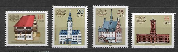 ARCHITEKTURA DDR MI.2775-2778**