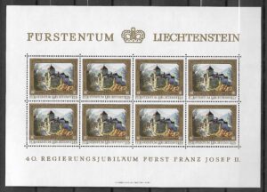 ARCHITKEKTURA LIECHTENSTEIN MI.ARK.706-709**KOMPLET