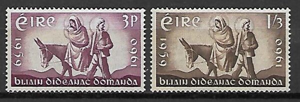 BOŻE NARODZENIE IRLANDIA MI.144-145**