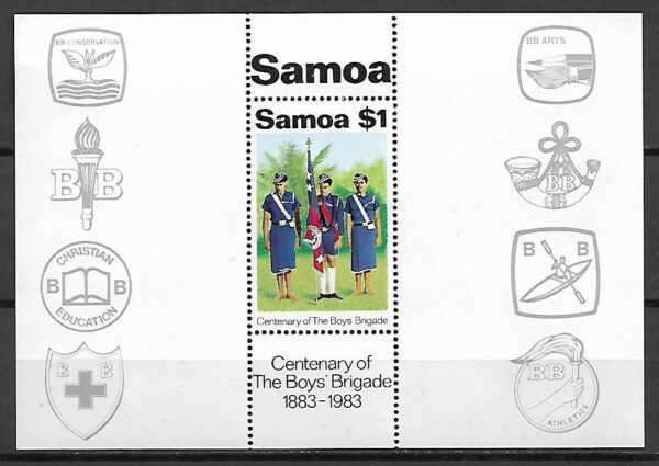 SKAUTING SAMOA MI.BL.31**