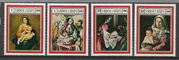 MALARSTWO SAMOA I SISIFO MI.206-209**