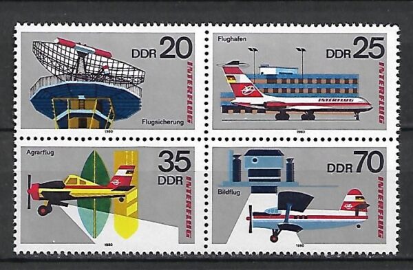 LOTNICTWO DDR MI.2516-2519**