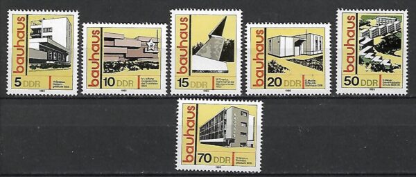 ARCHITEKTURA DDR MI.2508-2513**