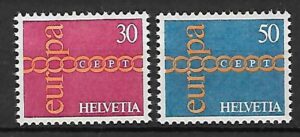 EUROPA CEPT SZWAJCARIA MI.947-948**