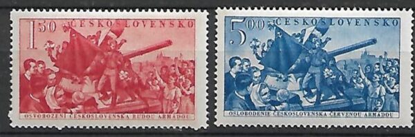 WOJSKO CZECHOSŁOWACJA MI.729-730**