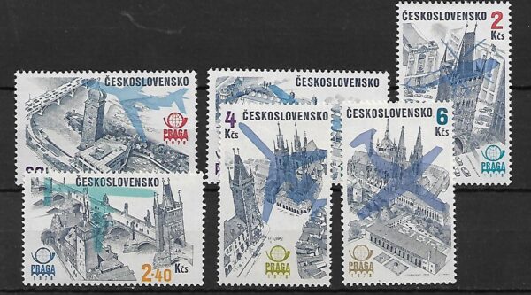 ARCHITEKTURA CZECHOSŁOWACJA MI.2324-2329**