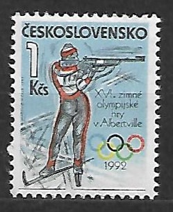 OLIMPIADA ZIMOWA CZECHOSŁOWACJA MI.3109**