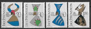 HERBY LIECHTENSTEIN MI.465-468**