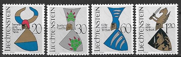 HERBY LIECHTENSTEIN MI.465-468**