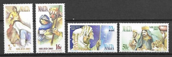 BOŻE NARODZENIE MALTA MI.1310-1313**