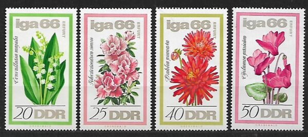 KWIATY DDR MI.1189-1192**