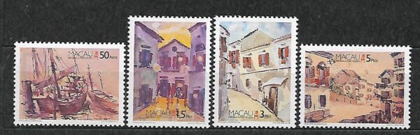 MALARSTWO MAKAO MI.851-854**