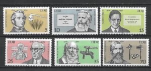 SŁAWNI LUDZIE DDR MI.2336-2342**