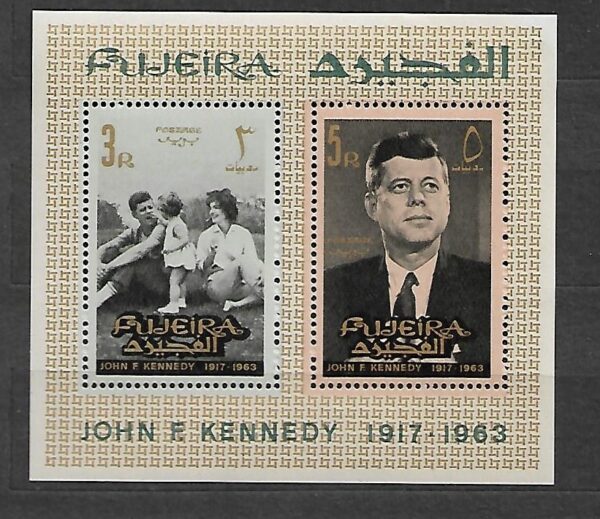 J.F.KENNEDY FUJEIRA MI.BL.1A**