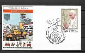 WIZYTA JANA PAWŁA II POLSKA-POZNAŃ KOPERTA