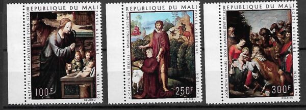 BOŻE NARODZENIE MALI MI.252-254**