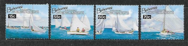 REGATY BAHAMY MI.834-837**