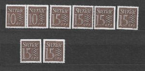 ROCZNICE SZWECJA MI.519-520D/E**