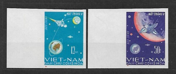 LOT W KOSMOS WIETNAM MI.448-449B**