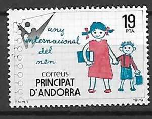 DZIEŃ DZIECKA ANDORRA HISZPAŃSKA MI.125**