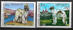 WYSTAWA PSÓW RASOWYCH MONAKO MI.1347-1348**