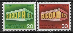 EUROPA CEPT RFN MI.583-584**