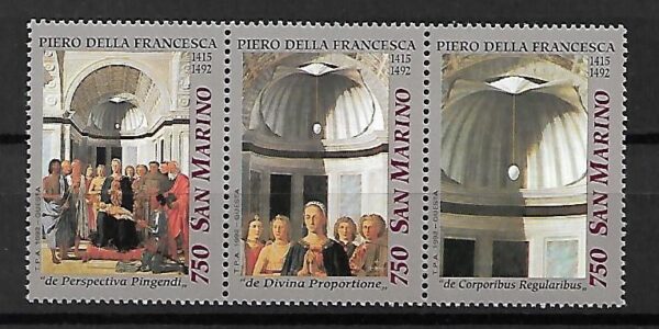MALARSTWO SAN MARINO MI.1520-1522**