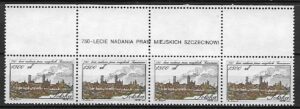 FI.3295**Z NAPISEM NA LISTWIE I PUSTOPOLEM