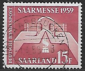 TARGI NIEMCY SAARLAND MI.447 KASOWANY