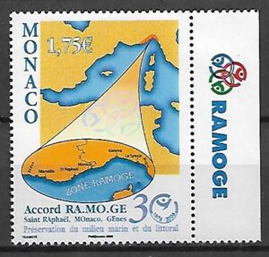 MAPA MONAKO MI.2801**