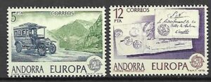 EUROPA CEPT ANDORRA HISZPAŃSKA MI.123-124**