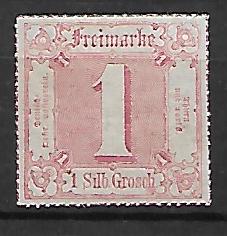 KSIĘSTWO NIEMIECKIE THURN UND TAXIS MI.48*