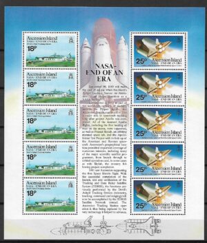 NASA KONIEC PEWNEJ ERY ASCENSION MI.ARK.508-509**