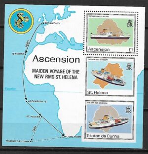 STATKI I MAPA  ASCENSION MI.BL.22**