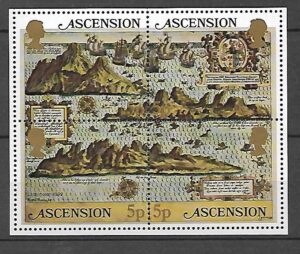 STARA MAPA ASCENSION MI.BL.12**