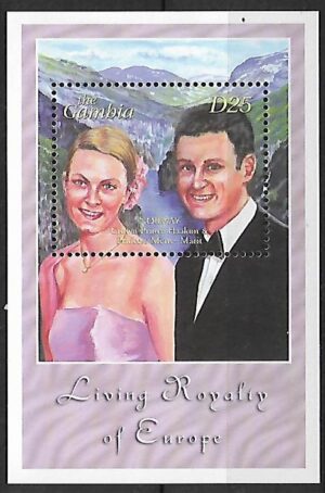 KSIĘŻNA I PREMIER GAMBIA MI.BL.578**