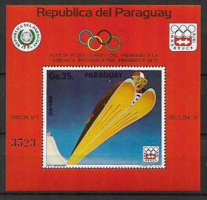 SKOKI NARCIARSKIE PARAGWAJ MI.BL.252**