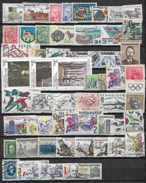 ZESTAW ZNACZKÓW CZECHOSŁOWACJA NR 2