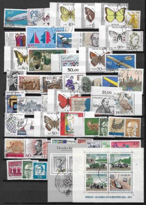 ZESTAW ZNACZKÓW RFN i BERLIN NR 7