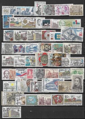 ZESTAW ZNACZKÓW CZECHOSŁOWACJA NR 19