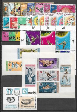 ZESTAW ZNACZKÓW AMERYKA POŁUDNIOWA NR 4