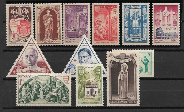 RELIGIA MONAKO MI.429-440**