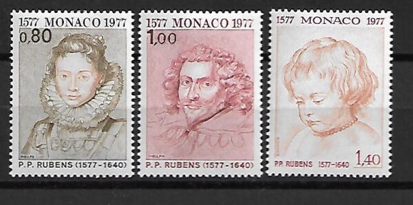 RUBENS MONAKO MI.1270-1272**