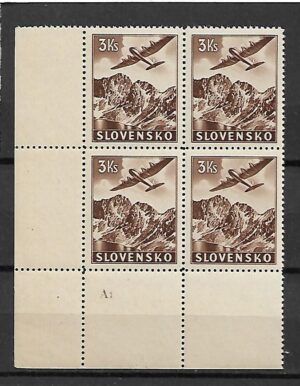 SŁOWACJA MI.52X** 4-BLOK Z NR.WALCA