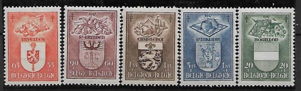 HERBY BELGIA MI.798-802**