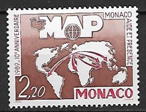MAPA MONAKO MI.1941**