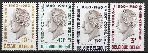 SZTUKA BELGIA MI.1218-1221**