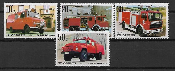 STRAŻ POŻARNA KOREA MI.2817-2820**